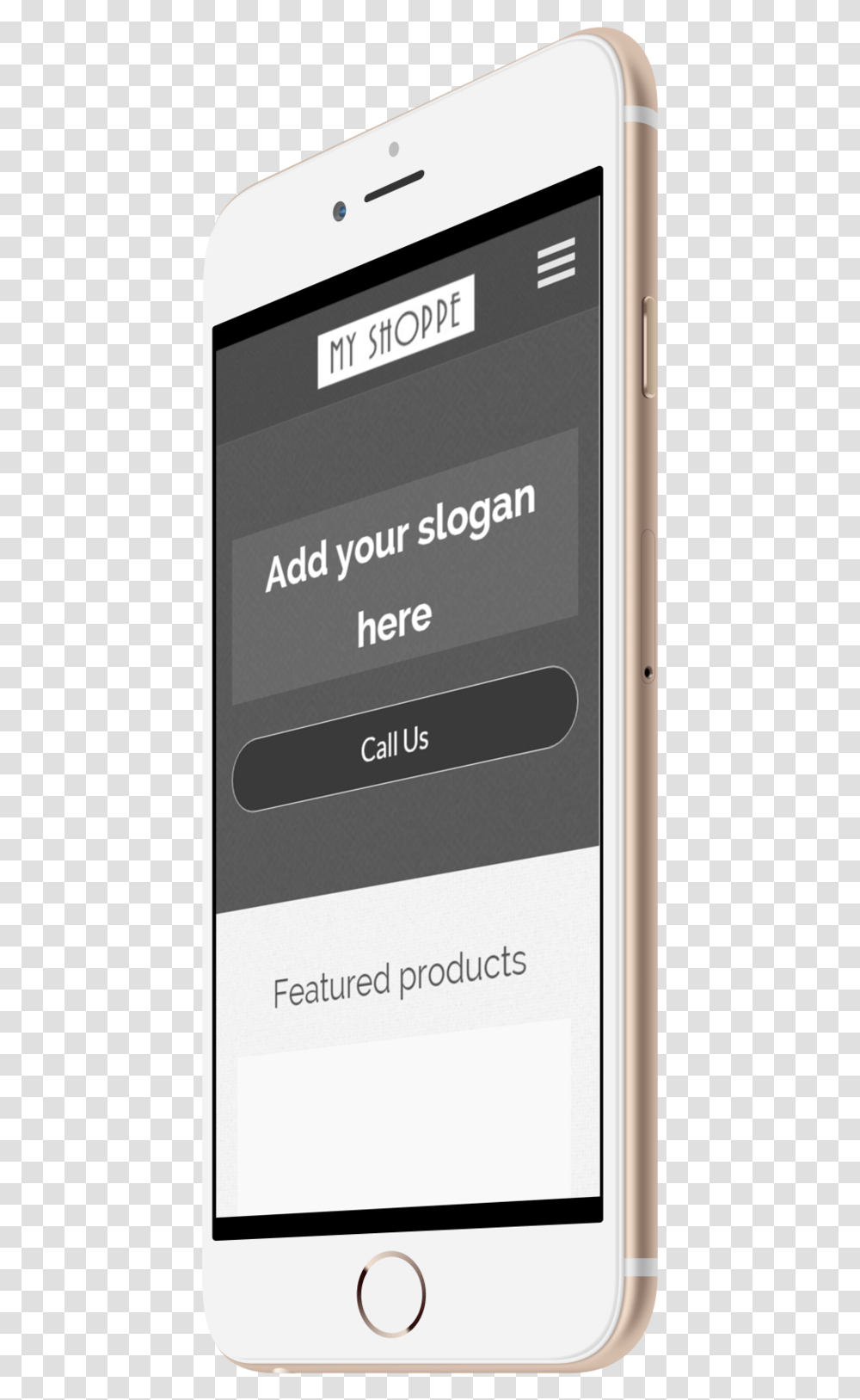 Blank Store Template Smartphone, Mobile Phone, Electronics, Cell Phone Transparent Png