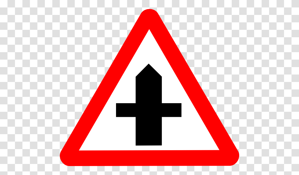 Blank Street Signs Level Crossing With Gate Sign, Road Sign, Triangle Transparent Png