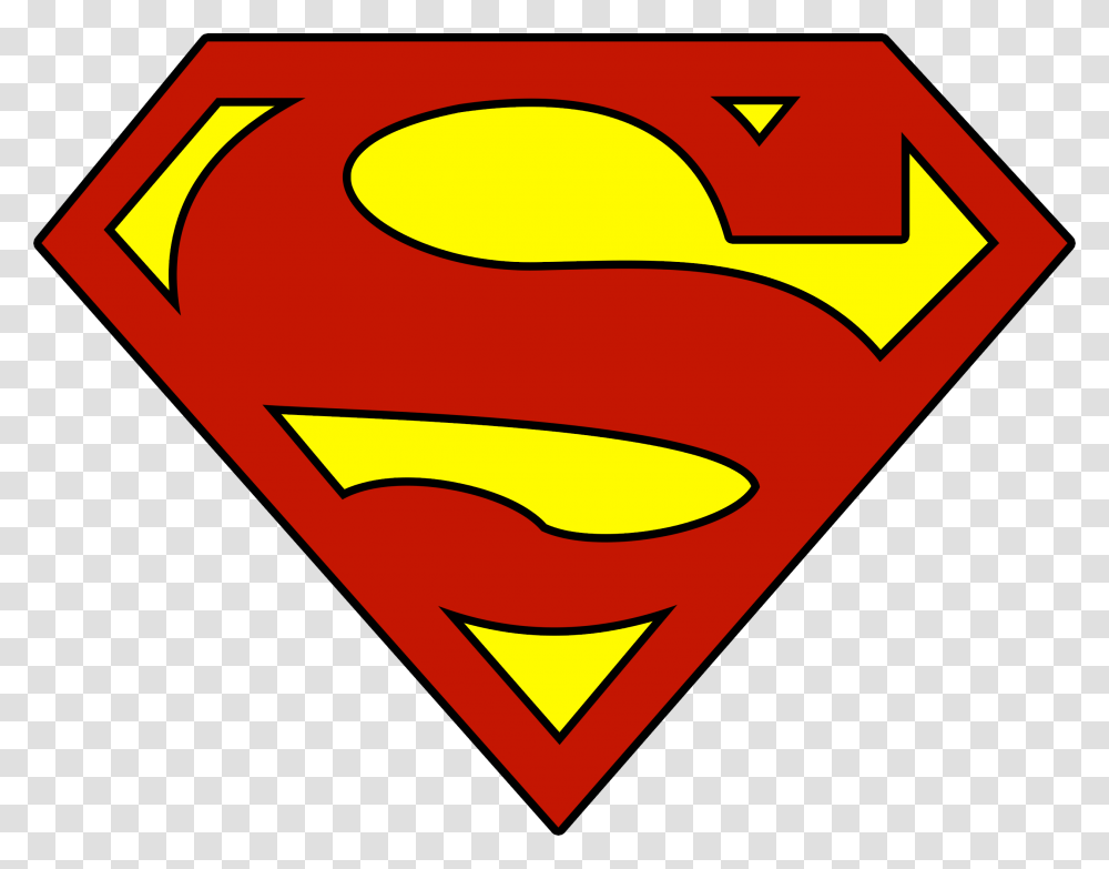 Blank Superman Shield Superman Logo, Trademark, Label Transparent Png