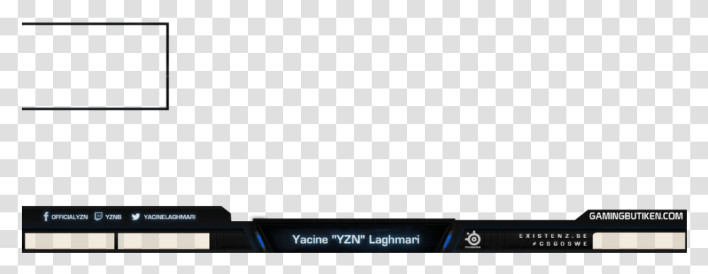 Blank Twitch Webcam Overlay Computer Monitor, Electronics, Screen, LCD Screen, TV Transparent Png