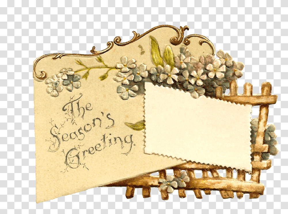 Blank Vintage Label Download Seasons Greetings Vintage, Envelope, Mail, Postcard, Rug Transparent Png