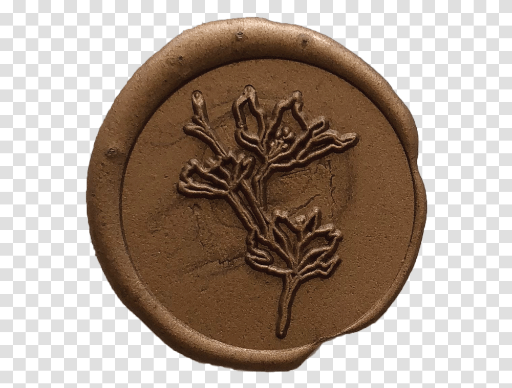 Blank Wax Seal, Bronze, Coin, Money Transparent Png