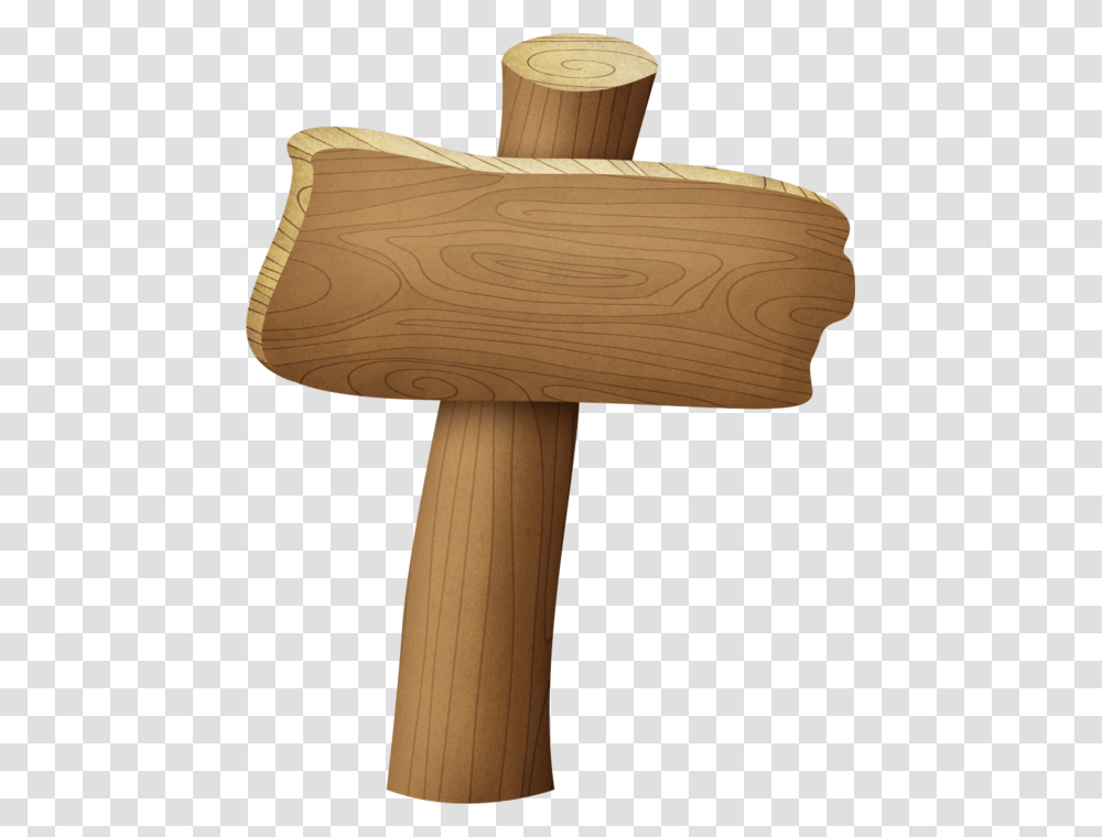 Blank Wooden Sign Clipart Wooden Sign, Lamp, Hammer, Tool, Mallet Transparent Png