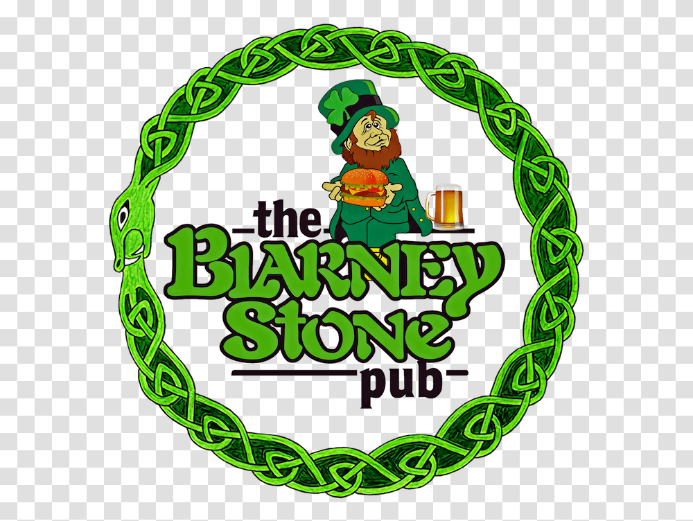 Blarney Stone Pub, Logo, Trademark, Badge Transparent Png
