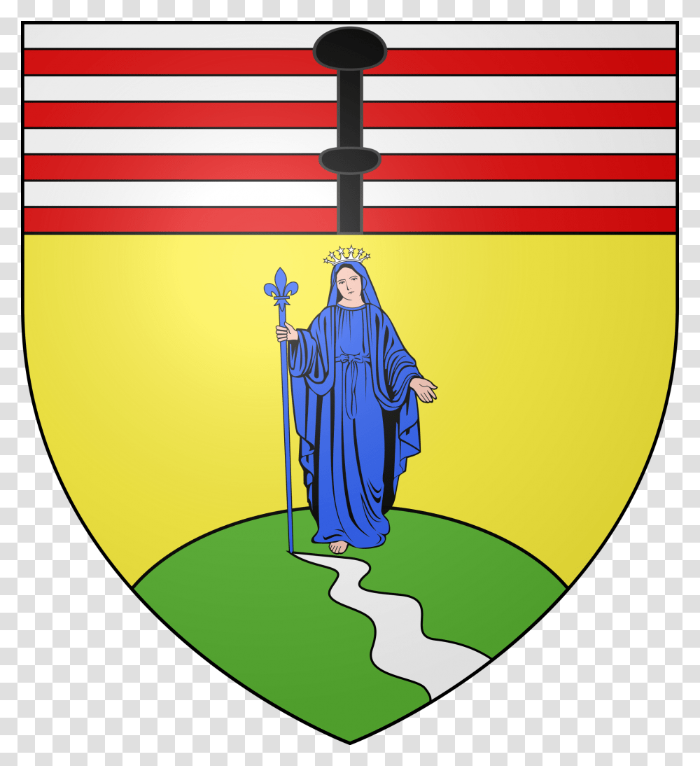 Blason De La Ville De Notre Dame, Shield, Armor, Person, Human Transparent Png