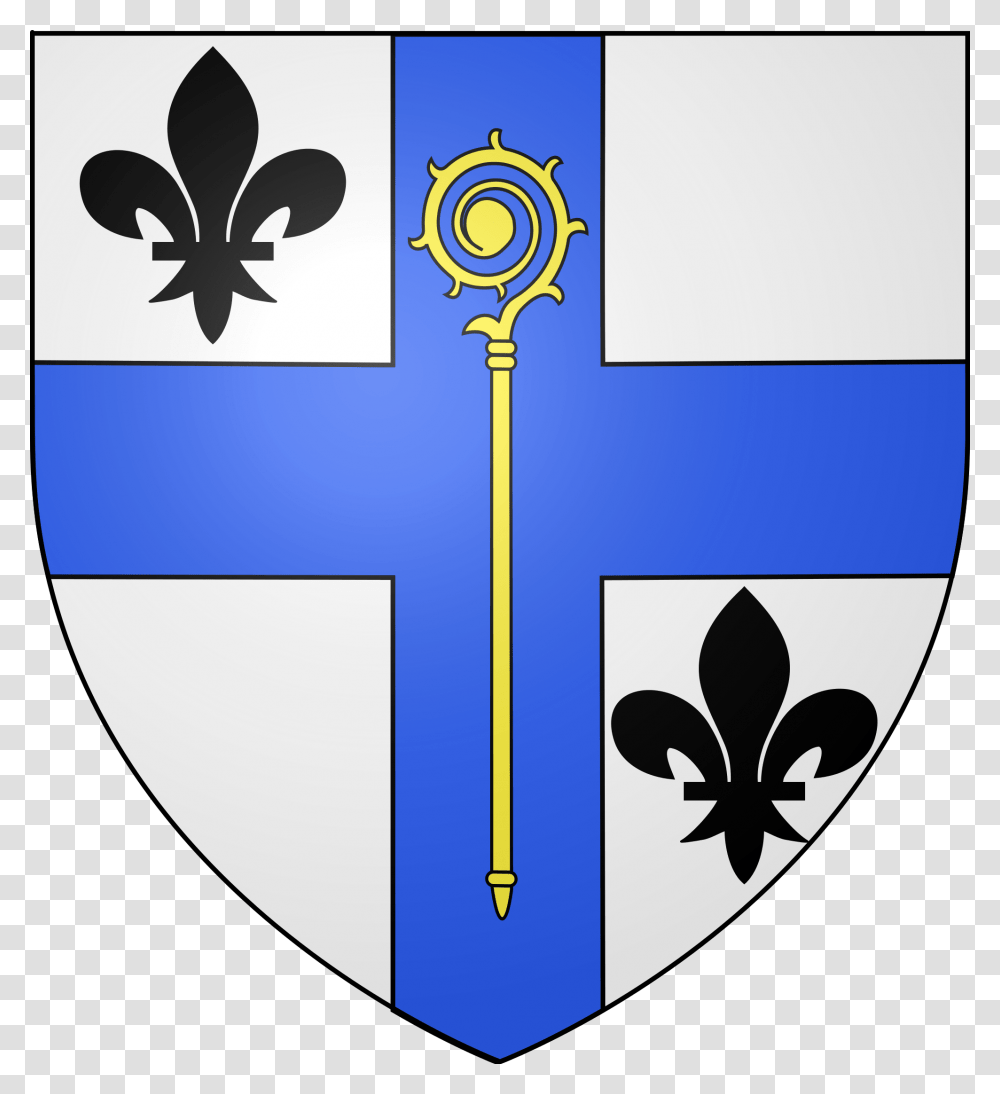 Blason La Croix Saint Ouen, Shield, Armor Transparent Png