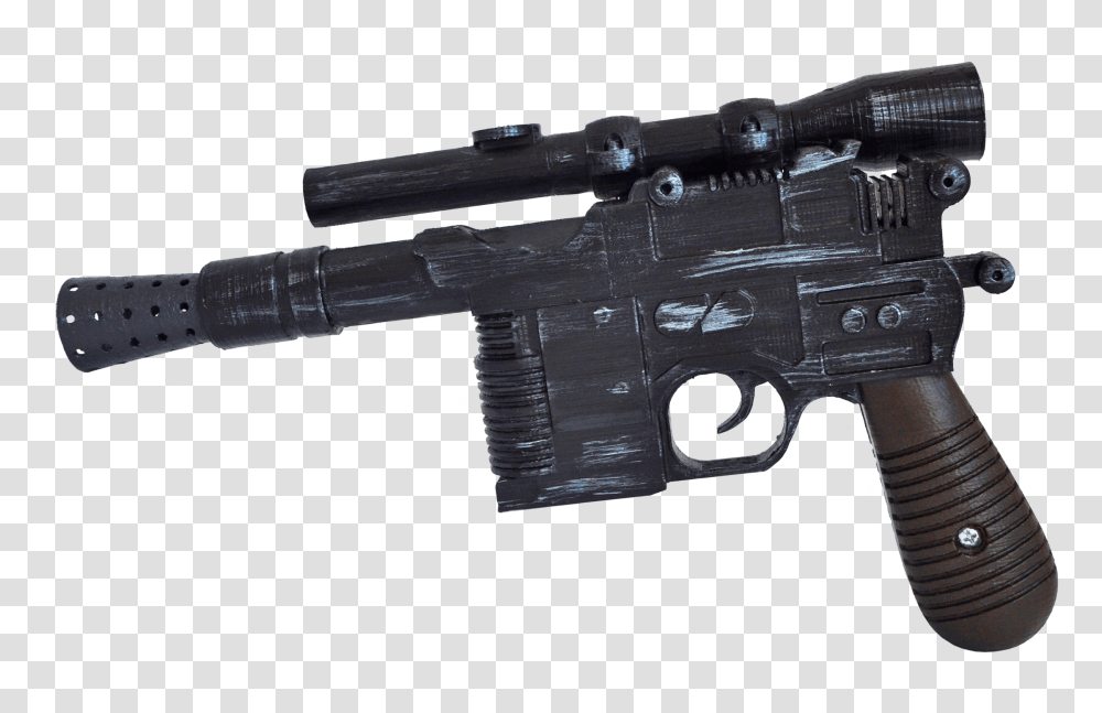 Blaster, Gun, Weapon, Weaponry, Handgun Transparent Png
