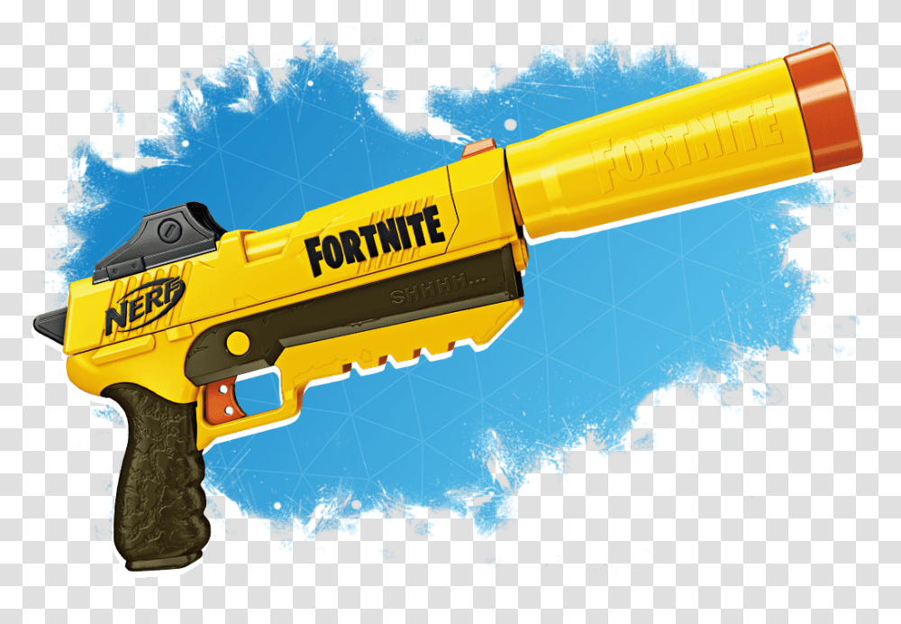 Blaster Nerf Fortnite Sp L, Toy, Water Gun Transparent Png
