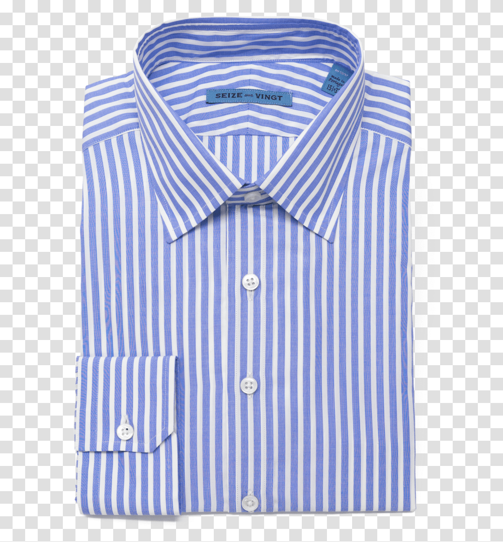 Blau Weisses Hemd Gestreift, Apparel, Shirt, Dress Shirt Transparent Png