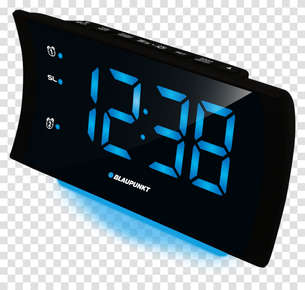Blaupunkt, Clock, Digital Clock, Alarm Clock Transparent Png