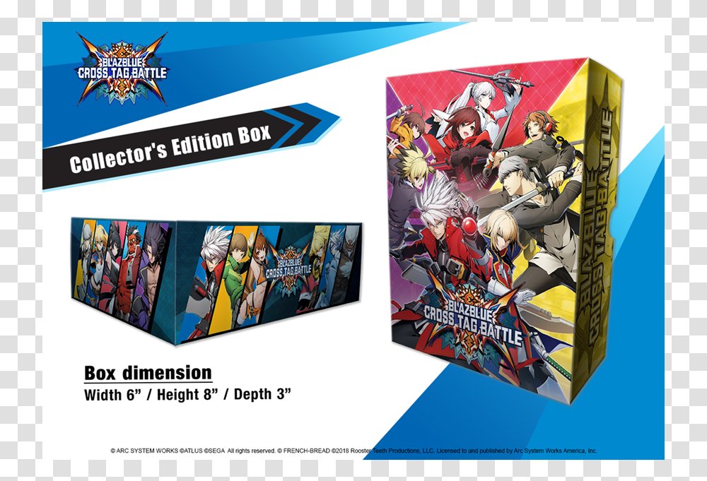 Blazblue Cross Tag Battle Limited Edition, Person, Human, Advertisement, Arcade Game Machine Transparent Png
