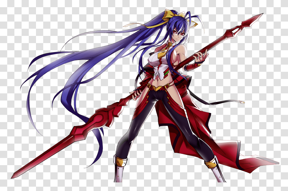 Blazblue Cross Tag Battle Mai, Bow, Person, Human, Manga Transparent Png