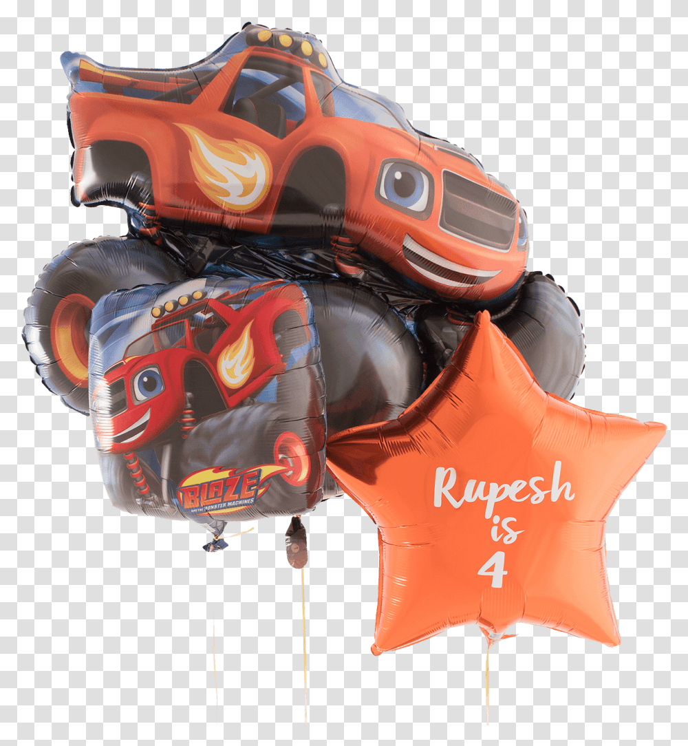 Blaze And The Monster Machine Bunch Toy Vehicle, Apparel, Helmet, Glove Transparent Png
