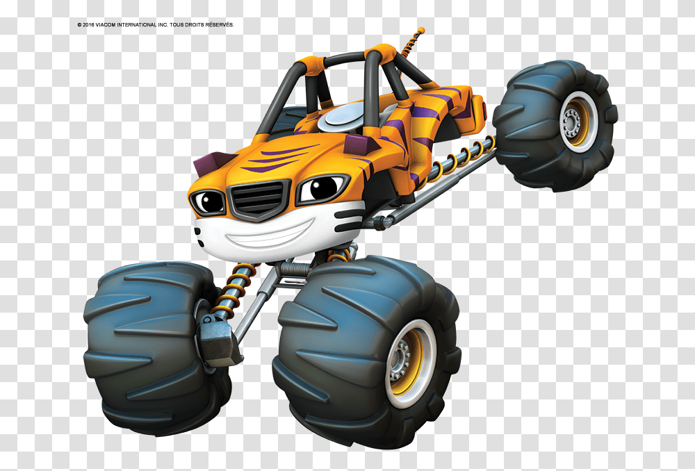 Blaze And The Monster Machines Cake Picks, Toy, Robot, Tire, Buggy Transparent Png