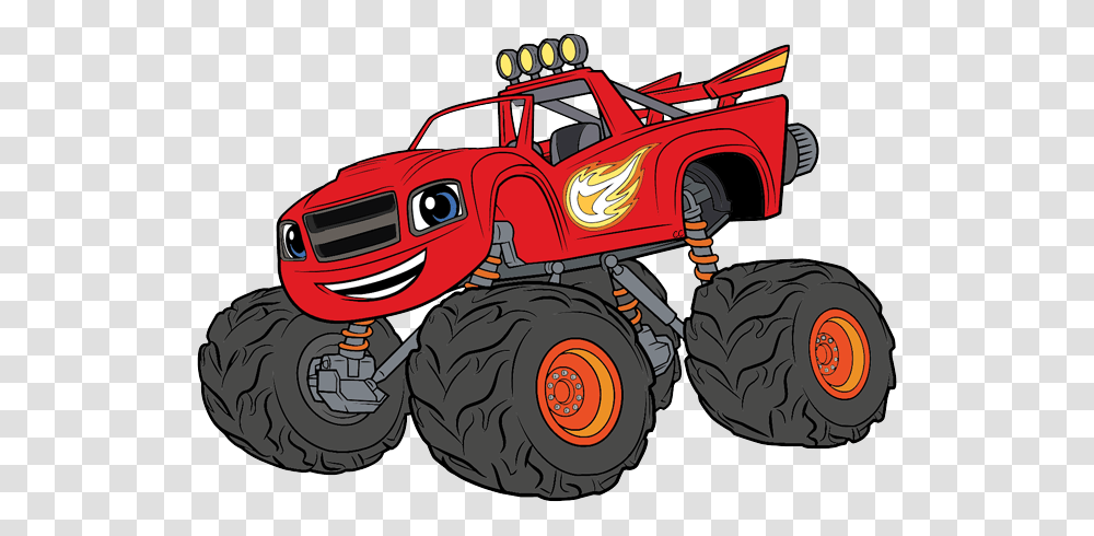 Blaze And The Monster Machines Clip Art Cartoon Clip Art, Vehicle, Transportation, Truck, Tractor Transparent Png