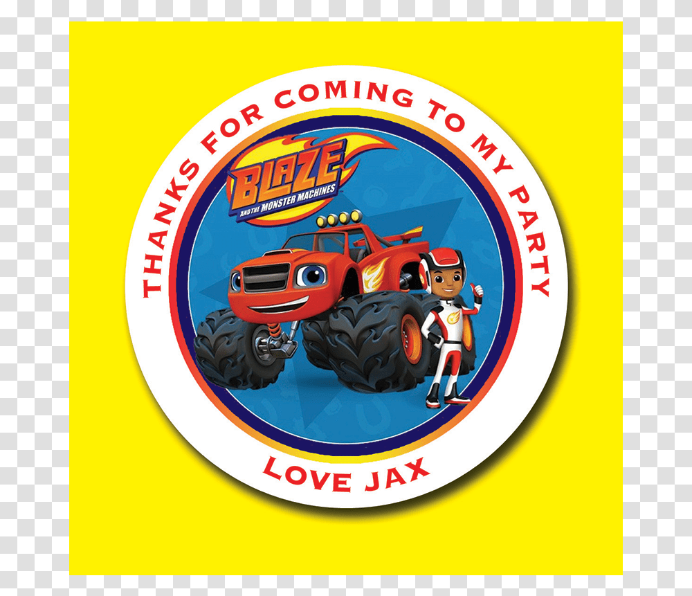 Blaze And The Monster Machines, Label, Logo Transparent Png
