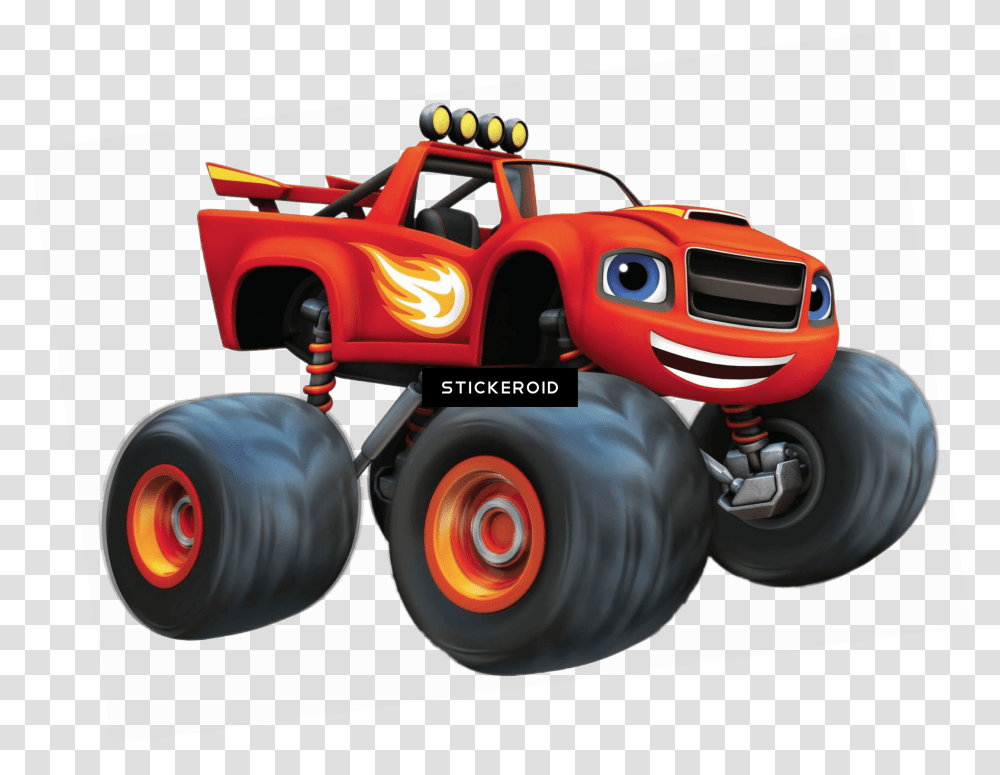 Blaze And The Monster Machines Logo Blaze And The Monster Machines, Vehicle, Transportation, Truck, Buggy Transparent Png
