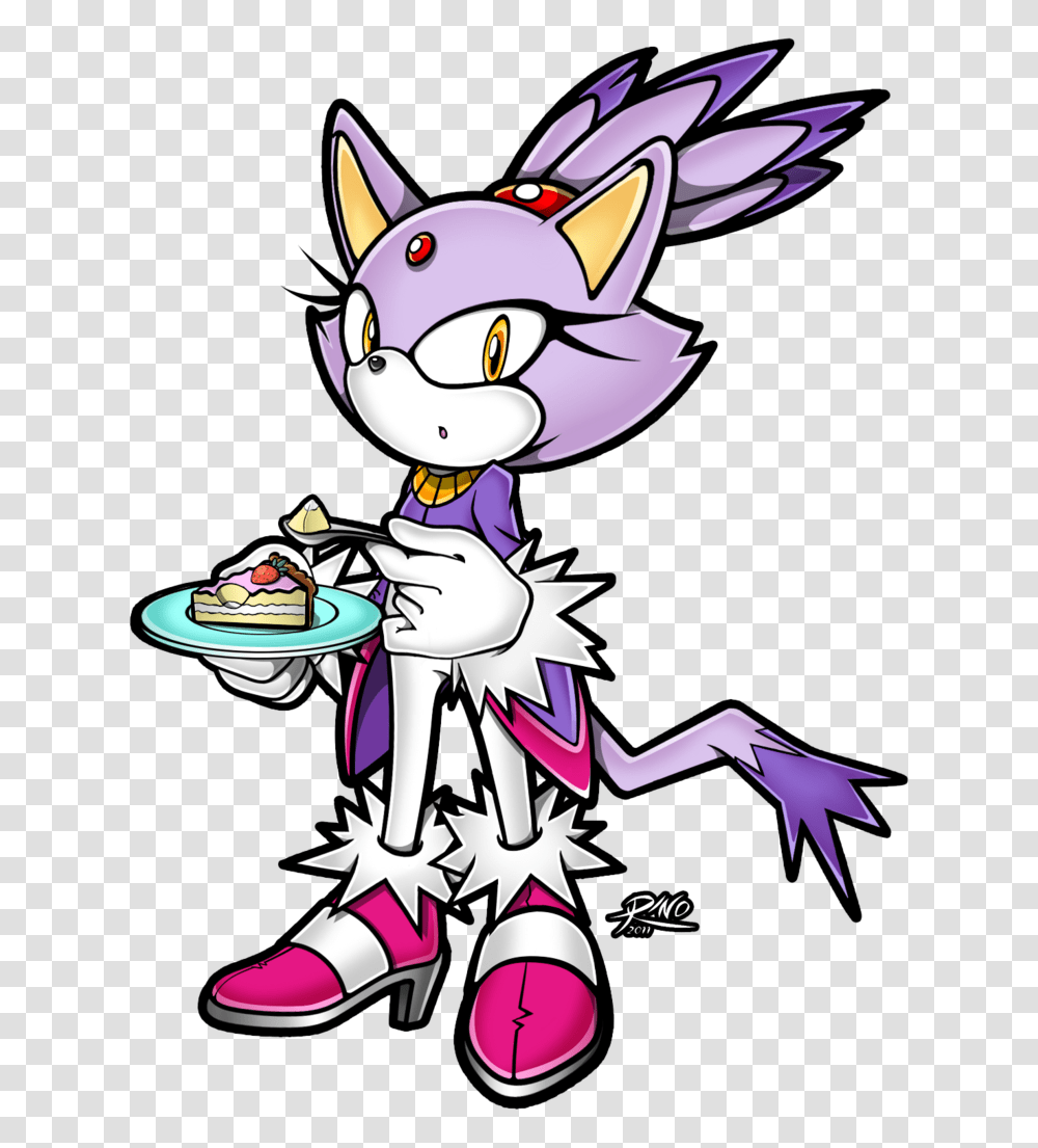 Blaze Eating A Piece Of Cake Sonic The Hedgehog Know Your Meme, Performer, Magician, Bullfighter, Advertisement Transparent Png