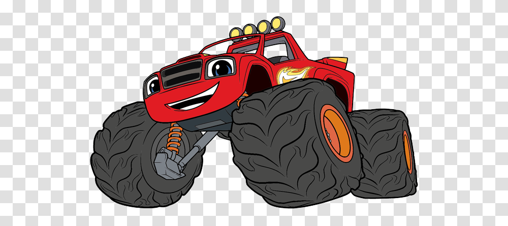 Blaze Monster Trucks Cartoons, Vehicle, Transportation, Buggy, Tire Transparent Png