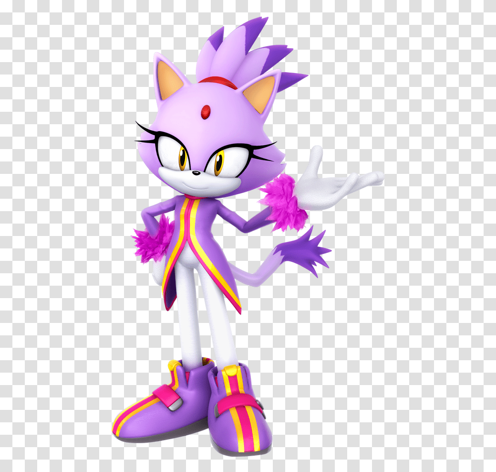 Blaze The Cat And Wave The Swallow, Toy, Apparel, Costume Transparent Png