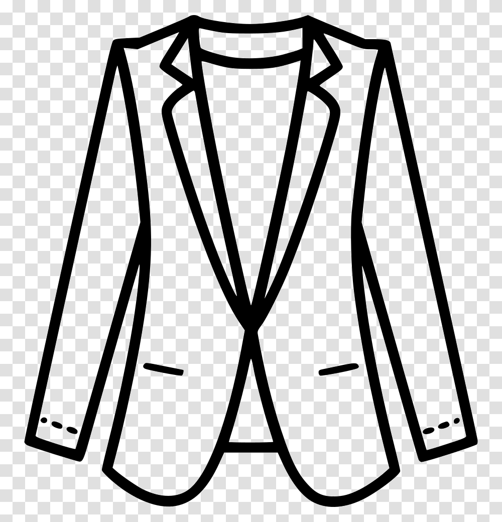 Blazer Women Icon Download Women Blazer Icon, Suit, Overcoat, Tuxedo Transparent Png