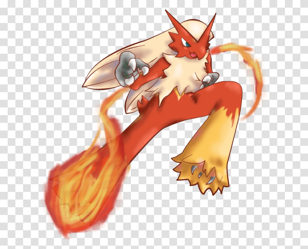 Blaziken Dea By Karikat Blazikin, Dragon, Person, Human, Sweets Transparent Png