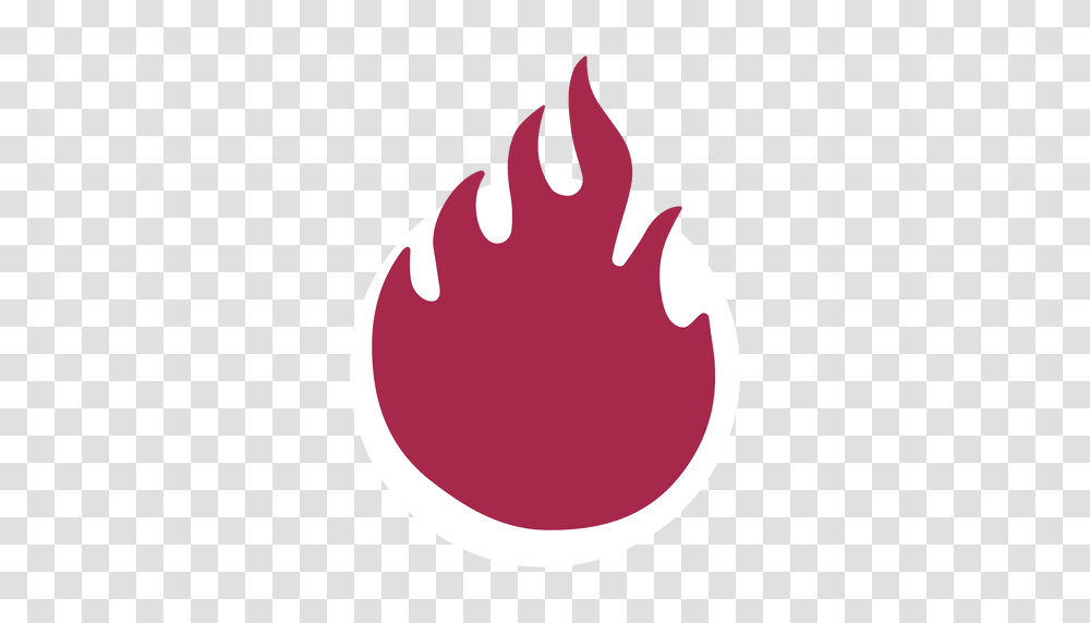 Blazing Fire Symbol, Plant, Fruit, Food Transparent Png