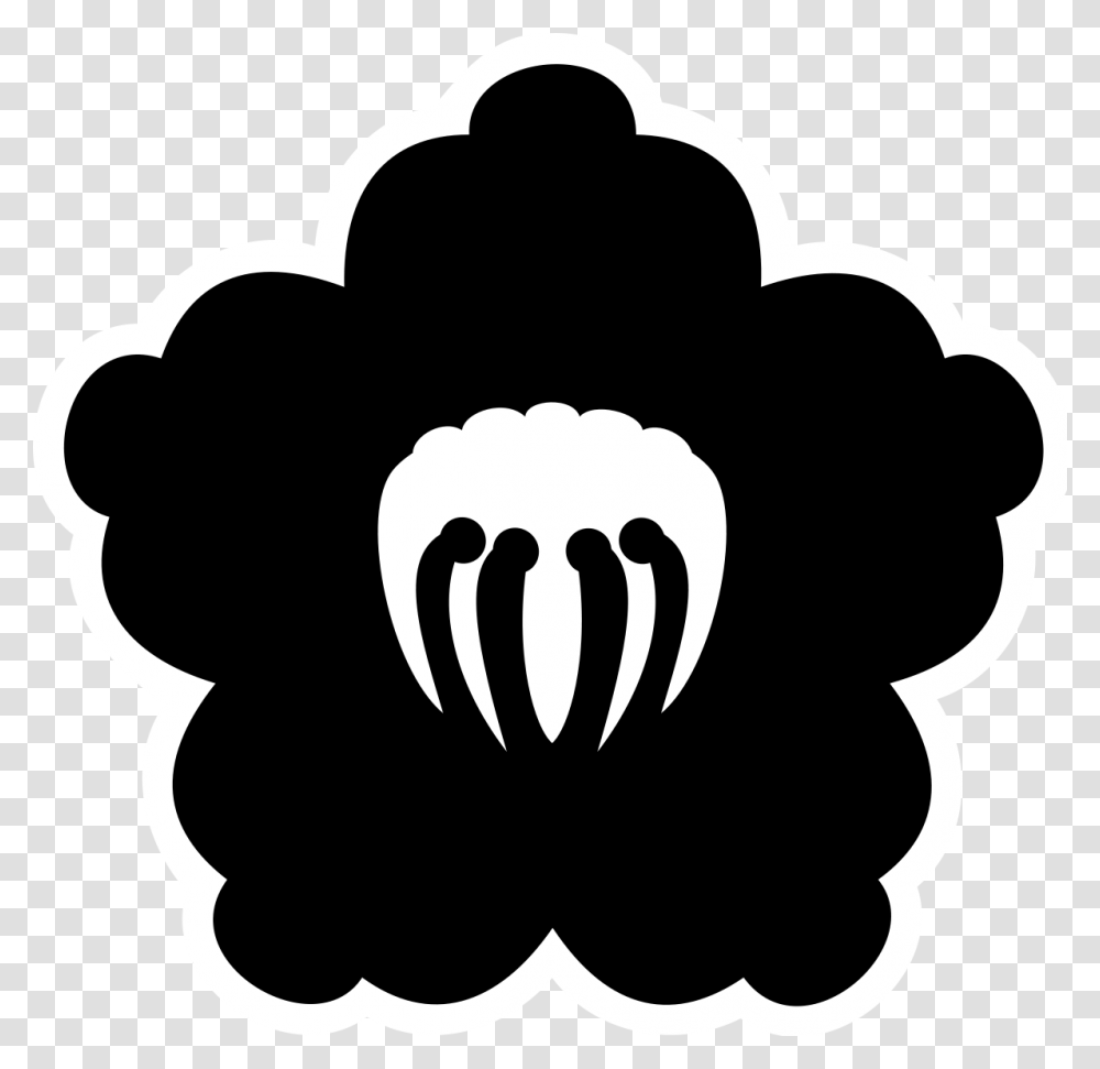 Bleach 6th Division Emblem, Stencil Transparent Png