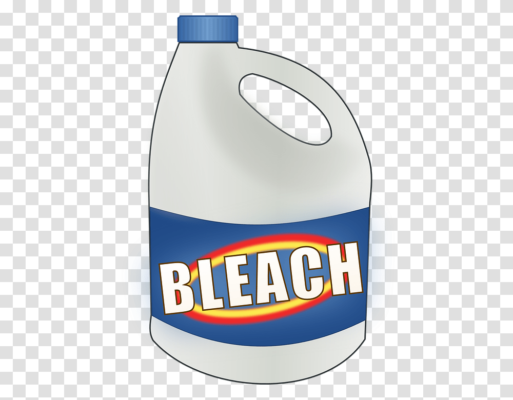 Bleach Clipart, Bottle, Water Bottle, Mineral Water, Beverage Transparent Png