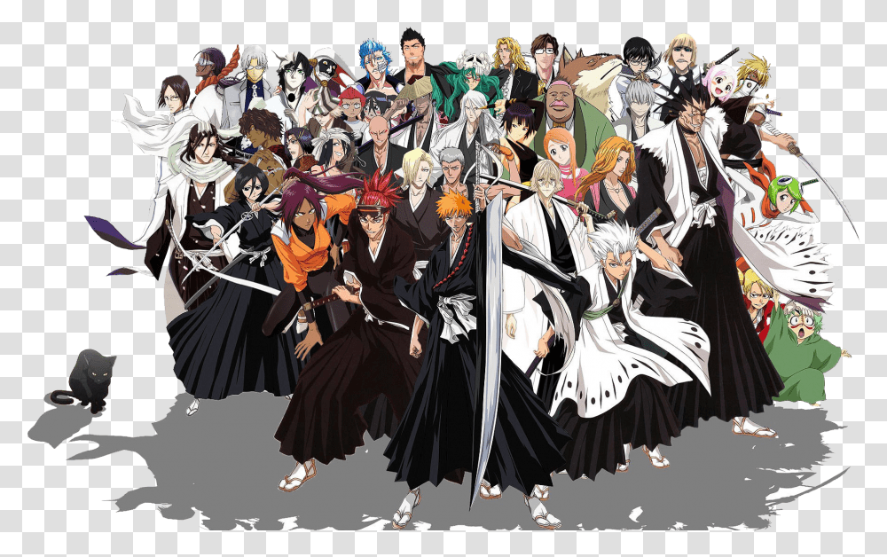Bleach Free Background Bleach Wallpaper All Characters, Person, Performer, Dance Pose, Leisure Activities Transparent Png
