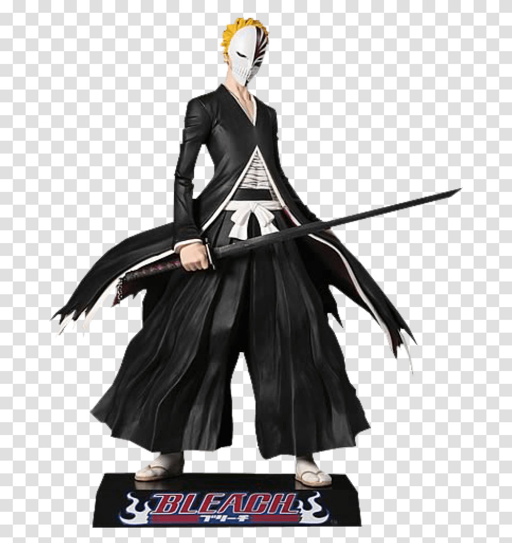 Bleach Ichigo Hollow Figure, Person, Human, Costume, Weapon Transparent Png