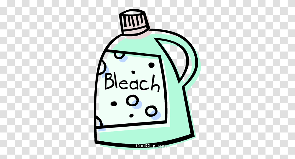Bleach Royalty Free Vector Clip Art Illustration, Jug, Bottle, Water Jug Transparent Png