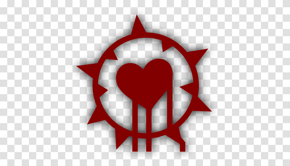 Bleeding Heart Emblem, Symbol, Hand, Star Symbol Transparent Png