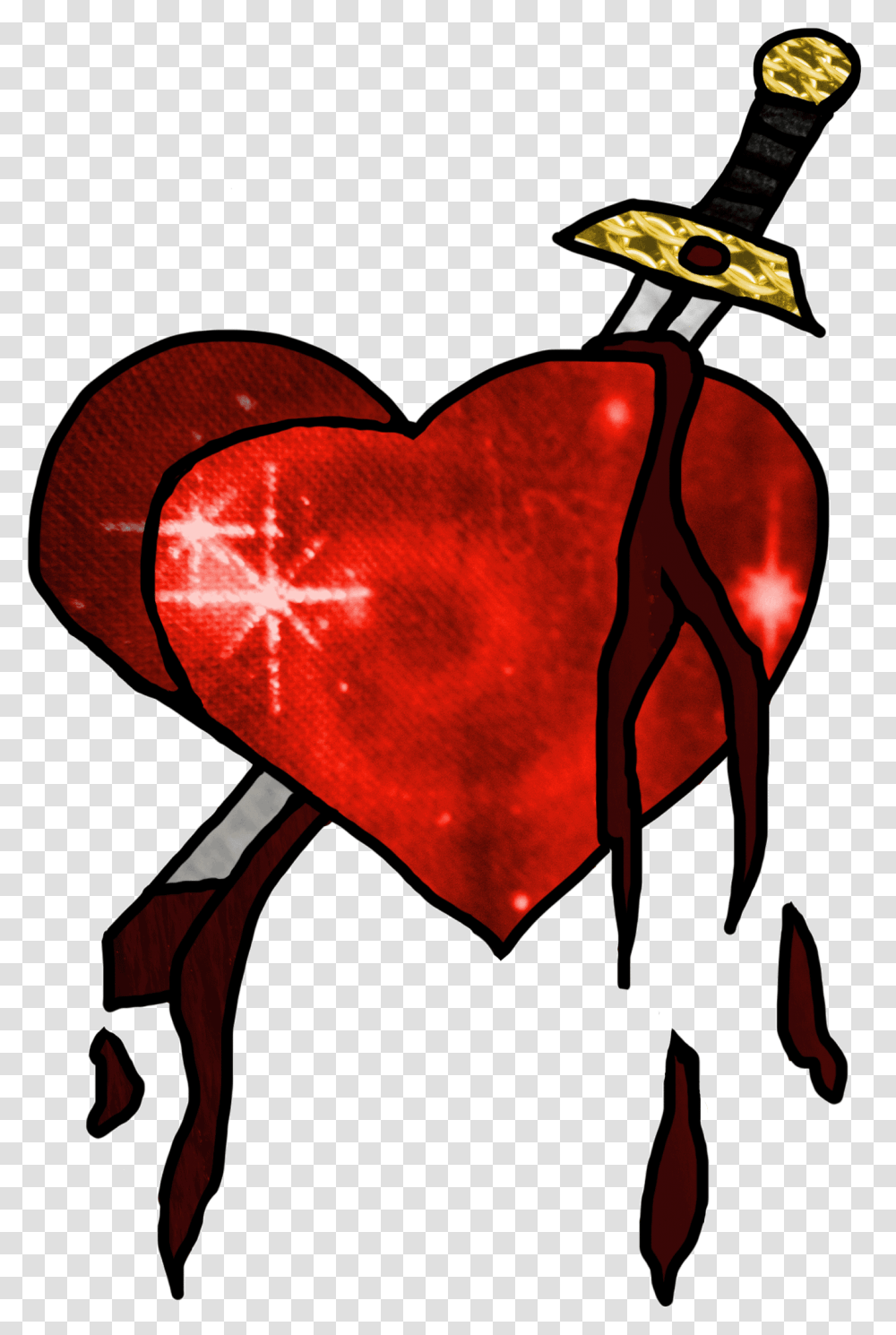 Bleeding Heart Illustration, Label, Text Transparent Png