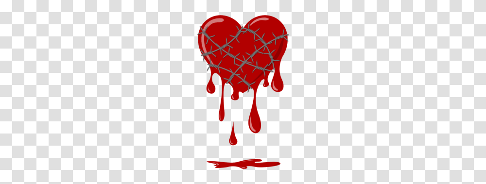 Bleeding Heart Silver Barbed Wire, Leisure Activities, Hand, Glass Transparent Png