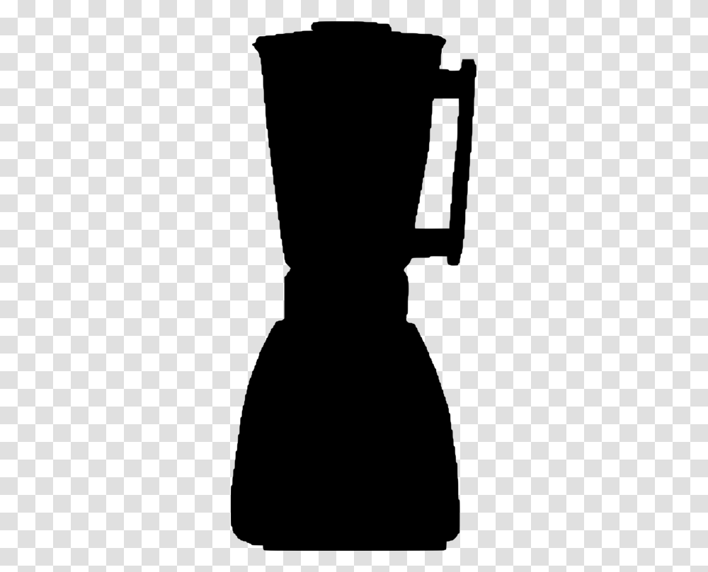 Blender Silhouette Black And White Kitchen Mixer, Gray, World Of Warcraft Transparent Png