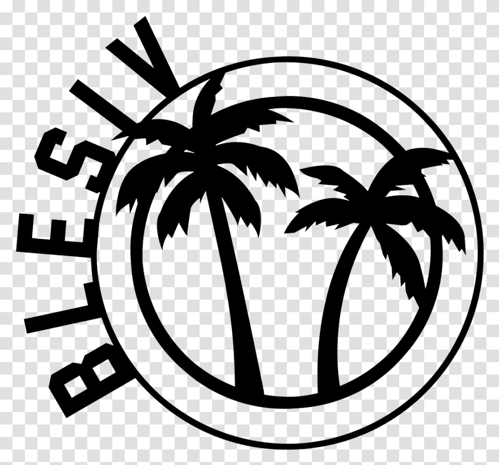 Blesiv Palm Tree, Emblem, Logo, Trademark Transparent Png