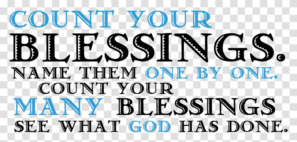 Blessed And Highly Favored, Alphabet, Word, Number Transparent Png