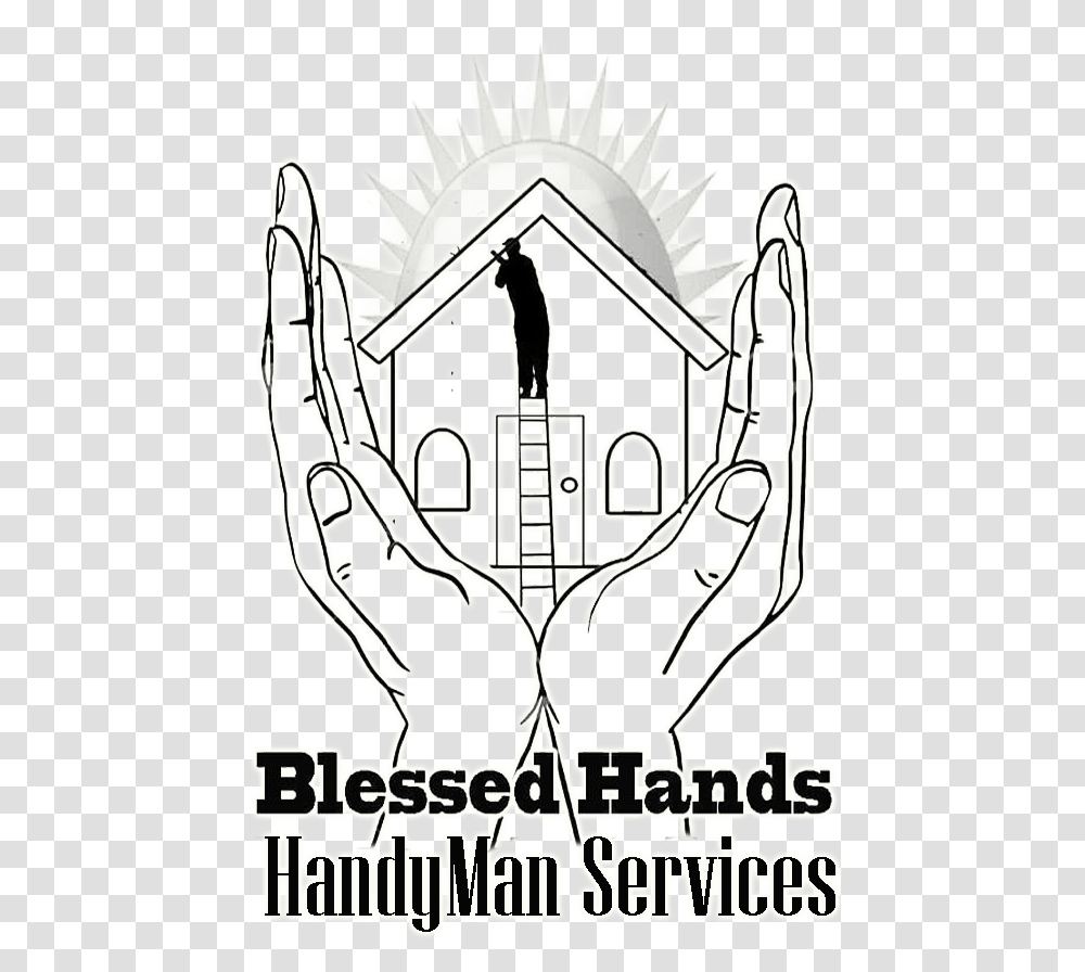 Blessed Hands Handyman Services Inc, Poster, Advertisement, Emblem Transparent Png