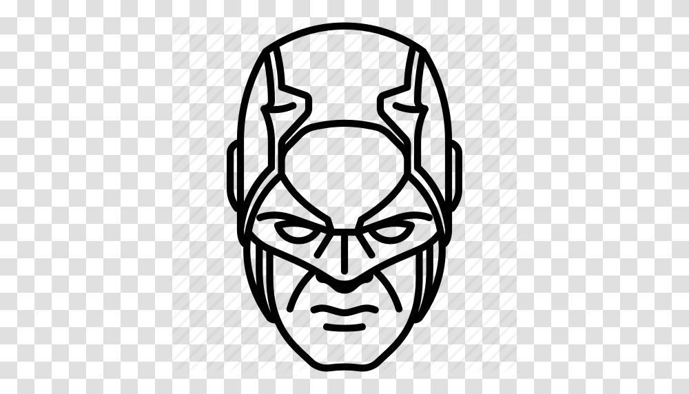 Blind Daredevil Helmet Marvel Matt Murdock Mcu Movie Icon Transparent Png