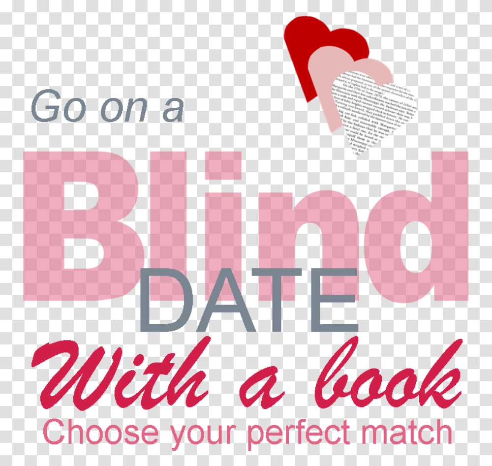 Blind Date With A Book, Label, Alphabet, Advertisement Transparent Png