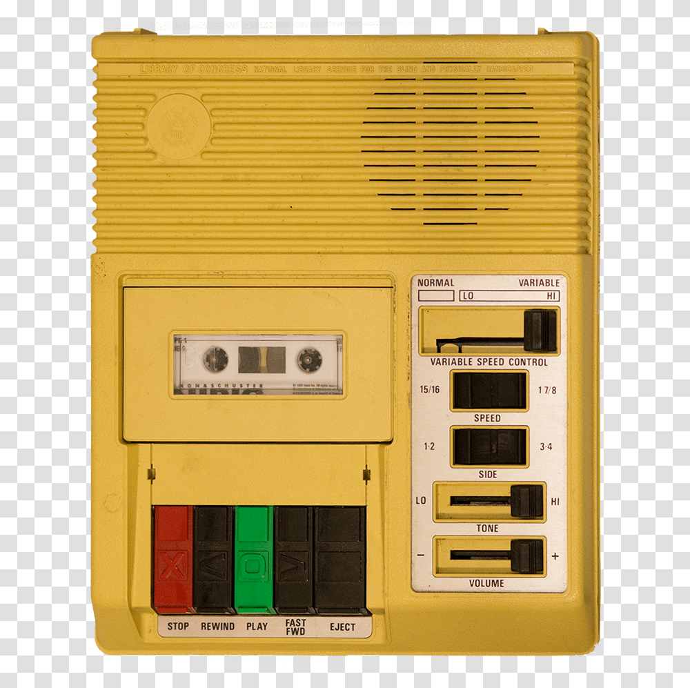 Blind Tape, Electronics, Cassette Player, Tape Player, Machine Transparent Png