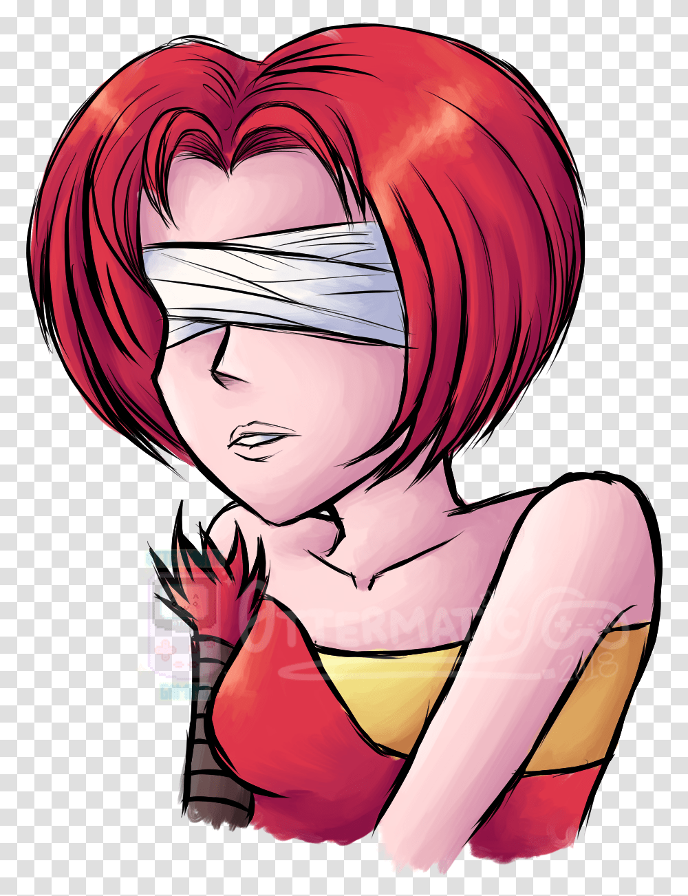 Blindfold For Women, Comics, Book, Person, Manga Transparent Png