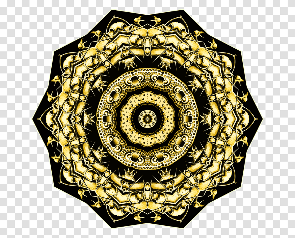 Bling Blinggoldmetal Circle, Ornament, Pattern, Fractal, Clock Tower Transparent Png