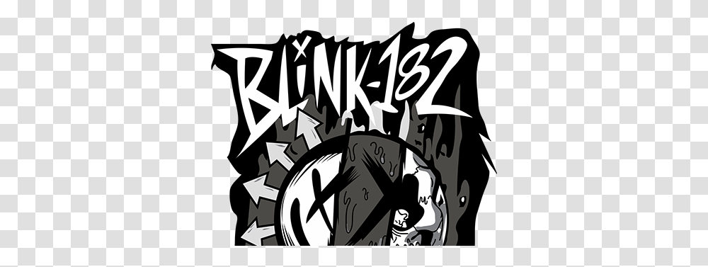 Blink 182 Projects Photos Videos Logos Illustrations Sticker Blink 182 Logo, Text, Art, Label, Drawing Transparent Png