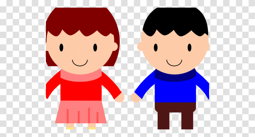 Blink Clipart Clip Art Girl And Boy, Hand, Holding Hands Transparent Png