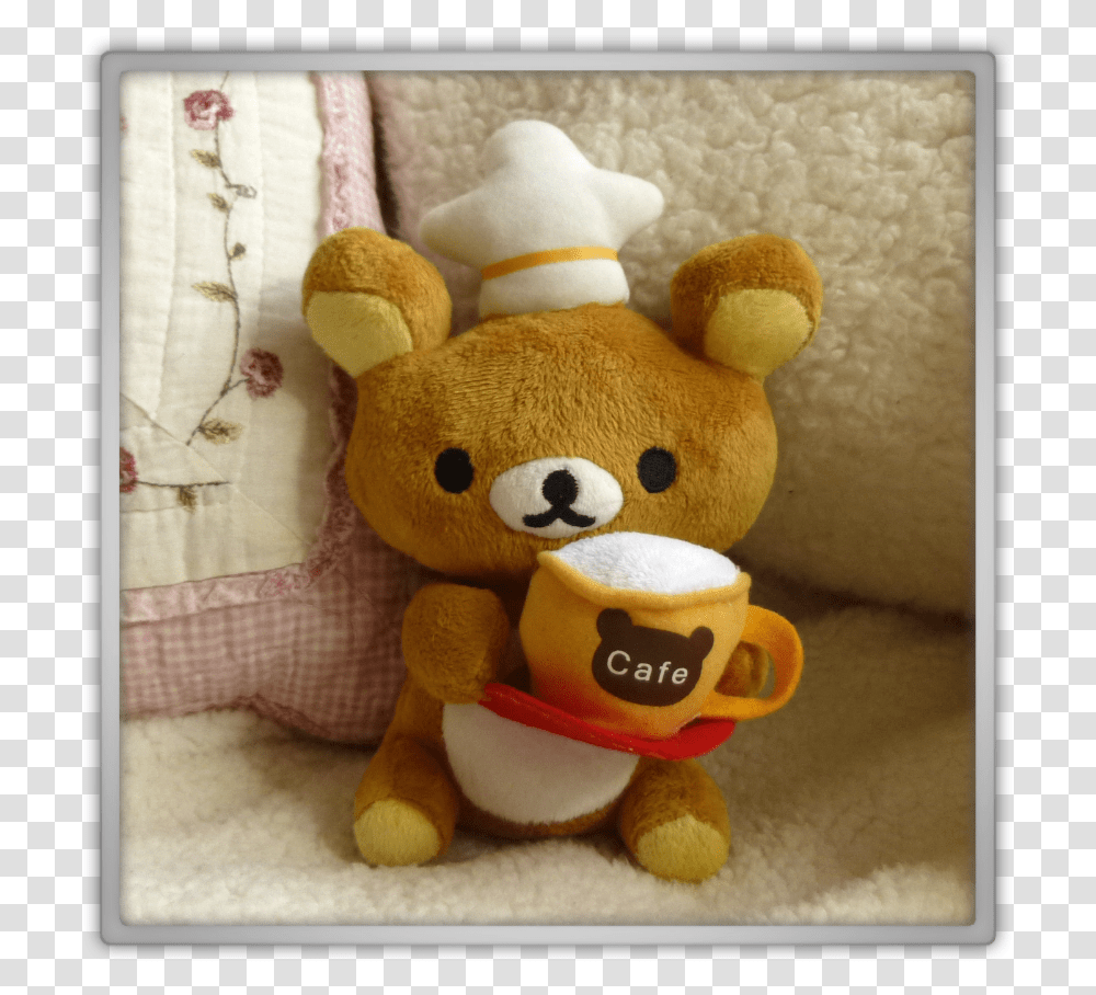 Blippo Haul Review Shoplog Rilakkuma Plush Cafe Kawaii Stuffed Toy, Teddy Bear, Furniture, Bed, Mammal Transparent Png