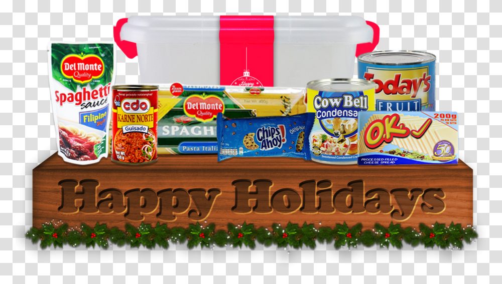 Blissful Cheers Treasure Box Christmas Day, Canned Goods, Aluminium, Food, Tin Transparent Png
