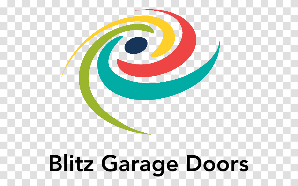 Blitz Garage Door Repair Graphic Design, Spiral, Logo Transparent Png