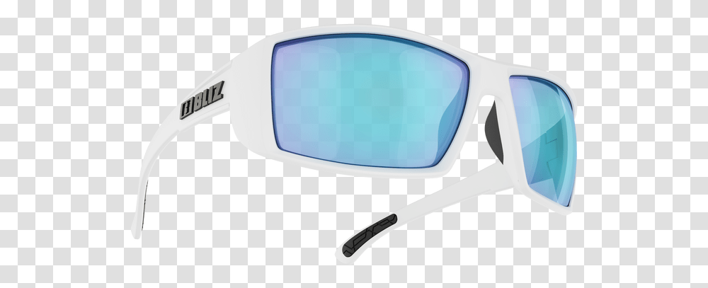 Bliz Drift Matt White Smoke W Blue Multi Lens Bliz Drift, Sunglasses, Accessories, Accessory, Mirror Transparent Png